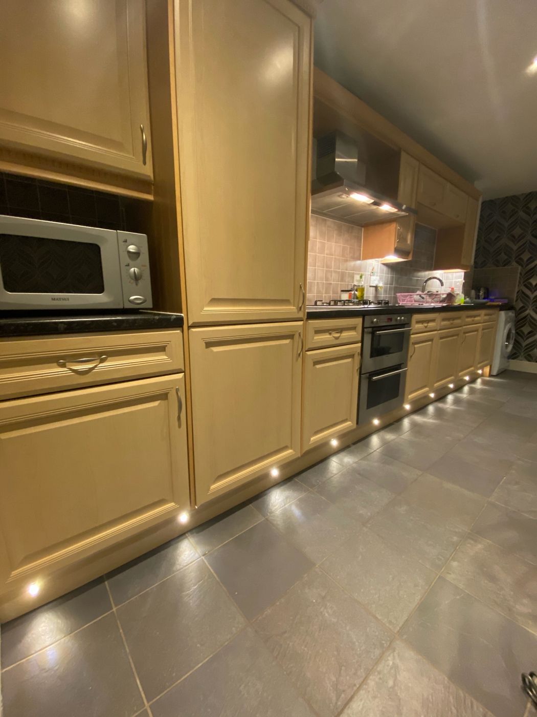 Shaker kitchen — task and feature lighting